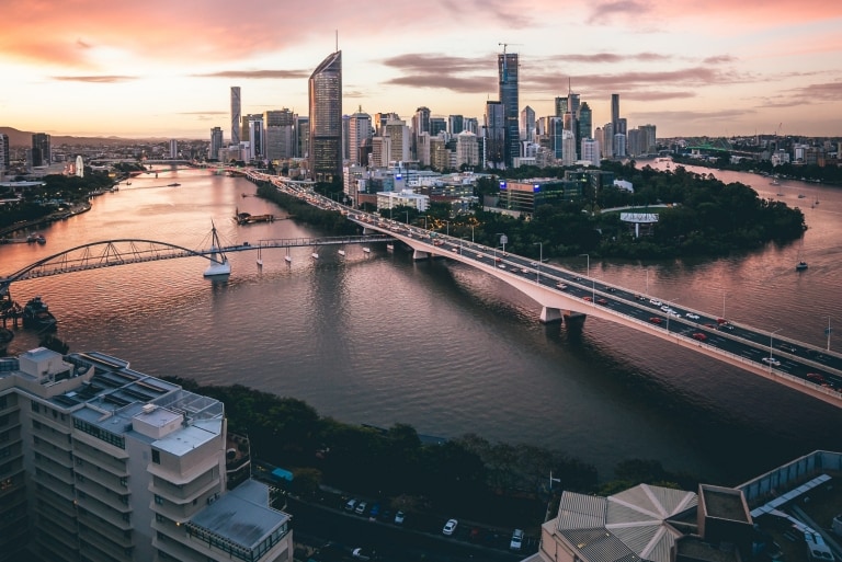 Brisbane River, Brisbane, QLD © Brisbane Marketing