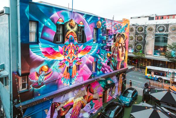 Brisbane Street Art Festival, Queensland © BSAF, Aimee Catt