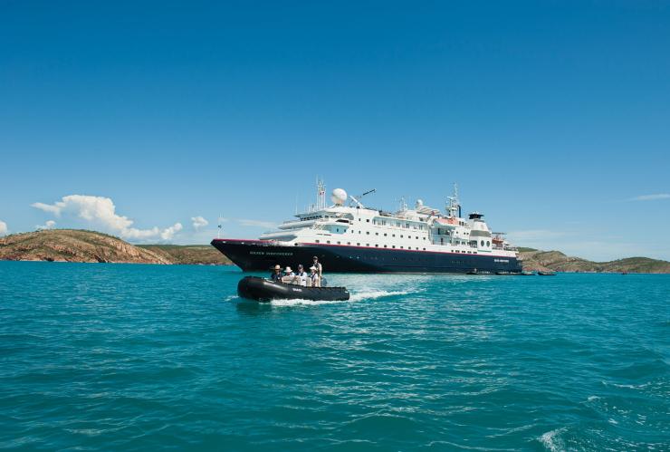 Silversea Cruises, Kimberley, NT © NT Photo Silversea Cruises