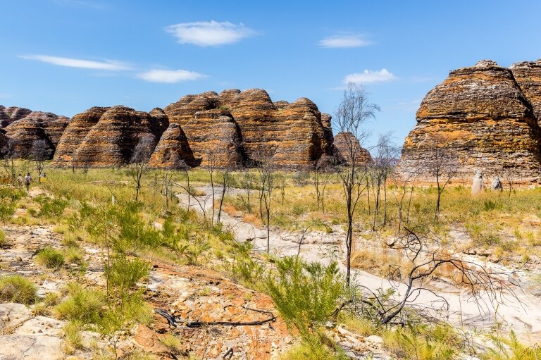 La chaîne des Bungle Bungle, le Purnululu National Park, WA. © Jewels Lynch Photography/Tourism Western Australia
