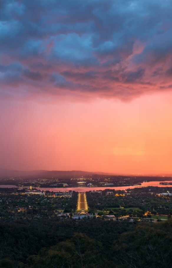 Mount Ainslie, Canberra, Territoire de la capitale australienne © Tourism Australia