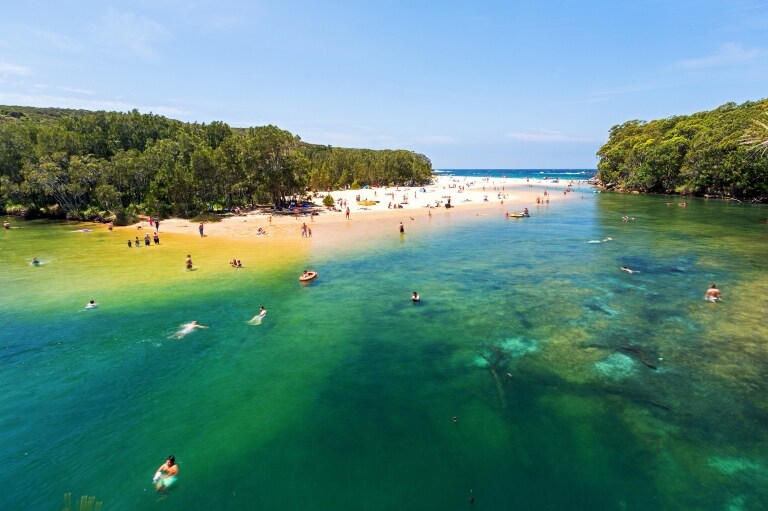 Wattamolla, Royal National Park Sydney, Nouvelle-Galles du Sud © Filippo Rivetti, Destination NSW