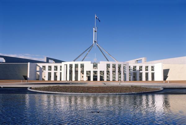 Parliament House australien, Canberra, ACT © Australian Parliament House