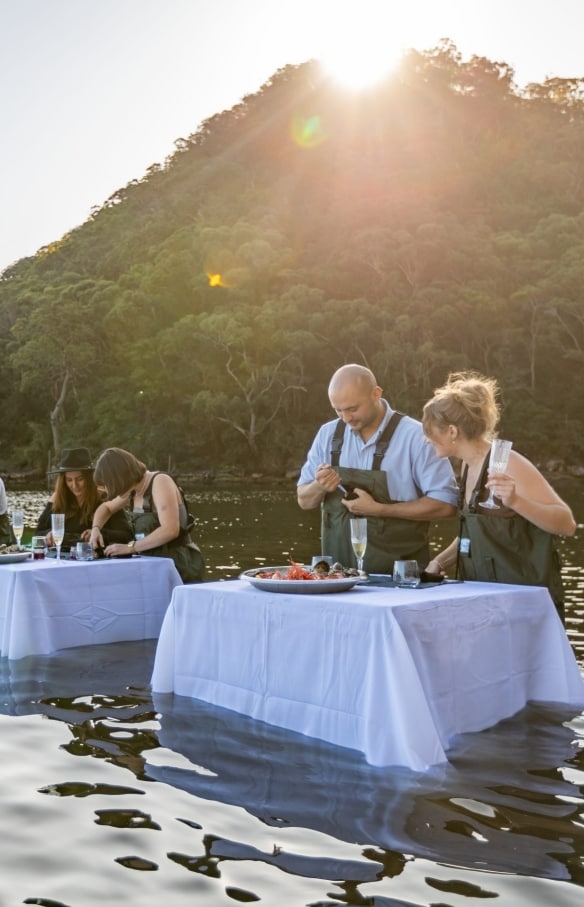 Sydney Oyster Farm Tours, Mooney Mooney, Nouvelle-Galles du Sud © Tourism Australia