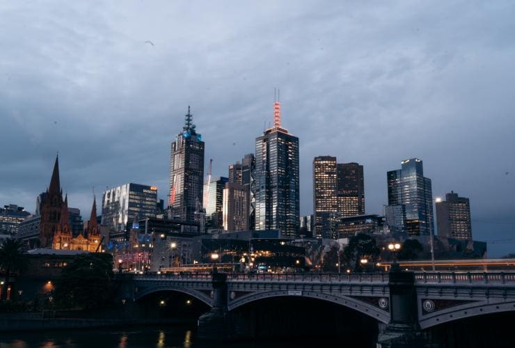 Melbourne's Skyline, Australia © Bruno Maltor