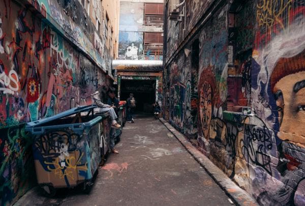 Laneways of Melbourne, Australia © Bruno Maltor