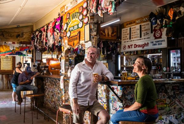 Daly Waters Pub, Daly Waters, Territoire du Nord © Tourism NT/Helen Orr
