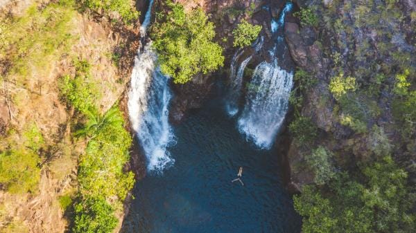 Florence Falls, Litchfield National Park, Territoire du Nord © Tourism NT, Dan Moore