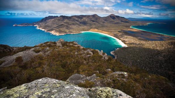 Wineglass Bay, parc national Freycinet, TAS © Tourism Tasmania