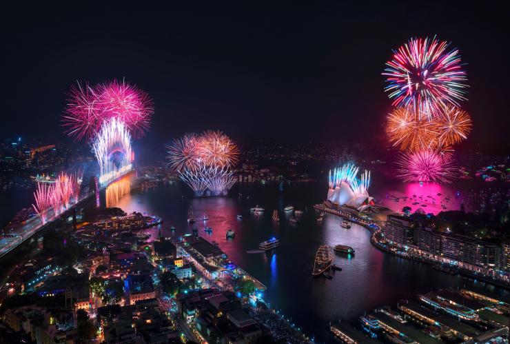 Malam Tahun Baru 2019, Sydney, NSW © Destination NSW