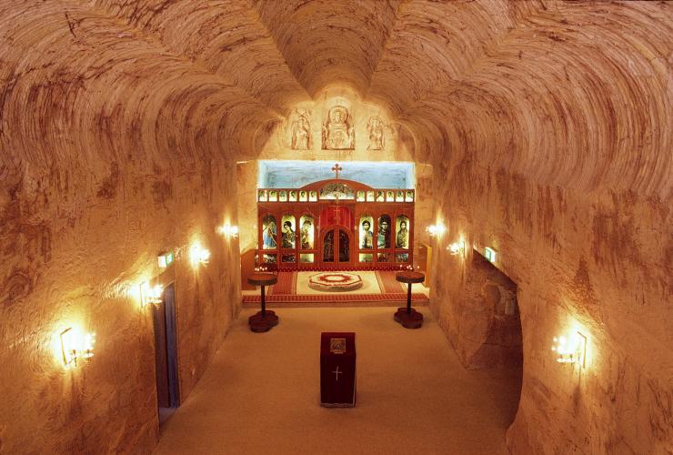 Gereja Serbia, Coober Pedy, SA © South Australian Tourism Commission, Milton Wordley