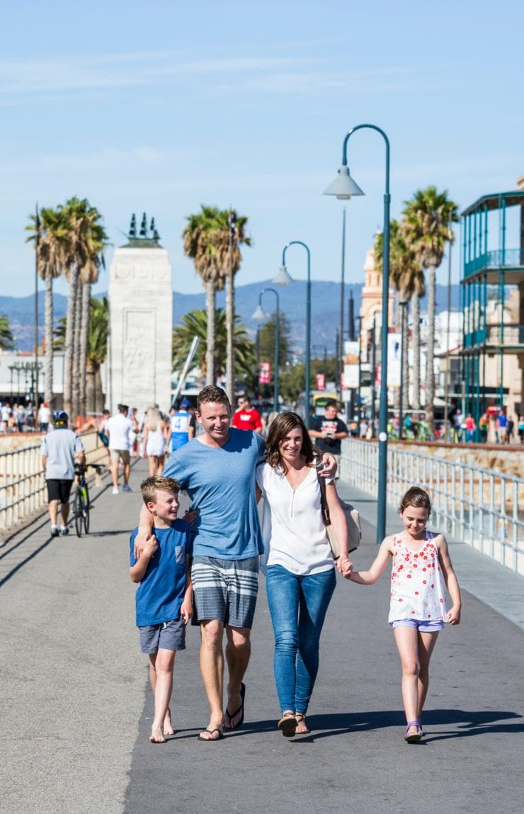 Glenelg, Adelaide, South Australia © South Australian Tourism Commission