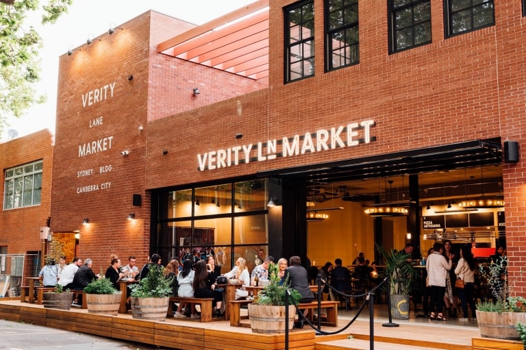 Verity Lane Market, Canberra, ACT © Verity Lane Market