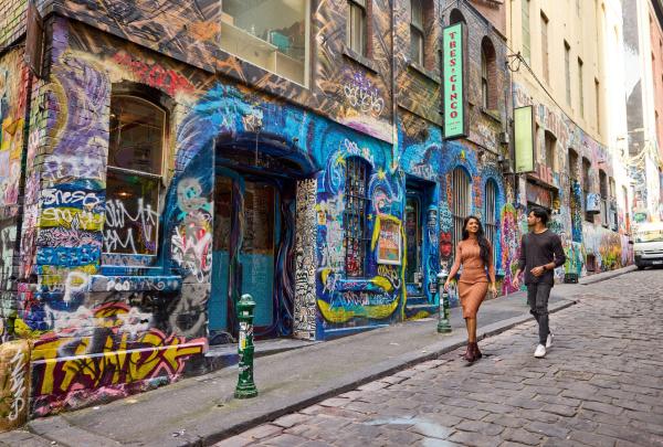 Hosier Lane, Melbourne, Victoria © Visit Victoria