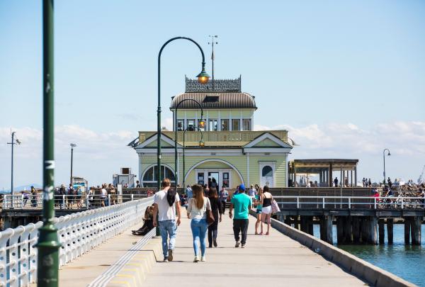 St Kilda Pier, Melbourne, Victoria © Josie Withers Photography