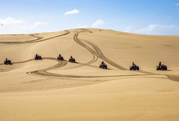 Quad biking in Port Stephens, NSW © Destination NSW