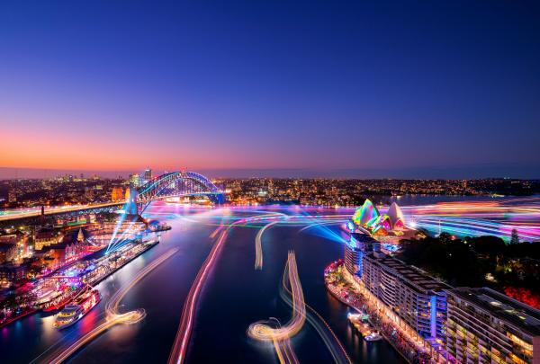 Vivid Sydney, Sydney, NSW © Destination NSW