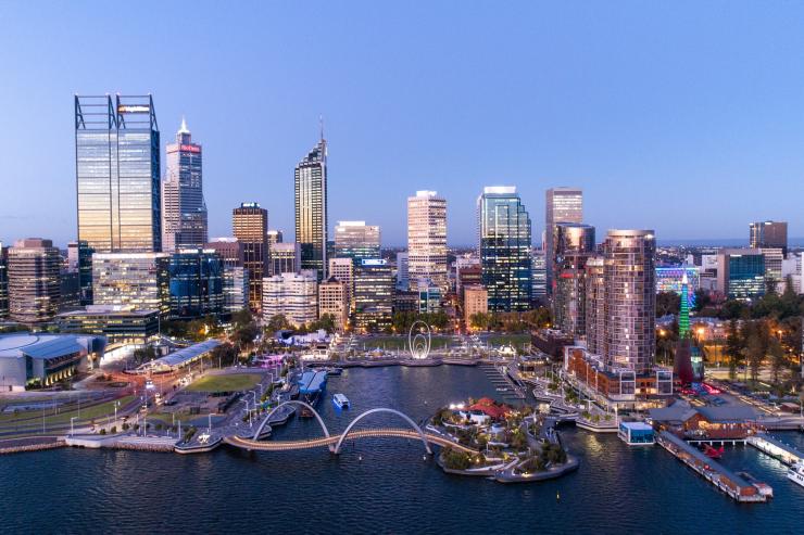 Elizabeth Quay, Perth, WA © Tourism Australia