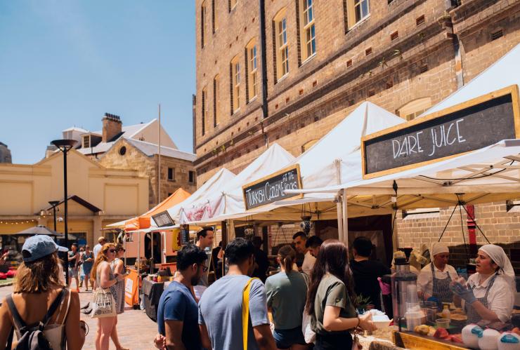 Rocks Market, Sydney, New South Wales © Destination NSW
