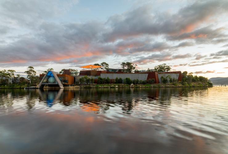 Mona (Museum of Old and New Art), River Derwent, Hobart, TAS © Museum of Old and New Art