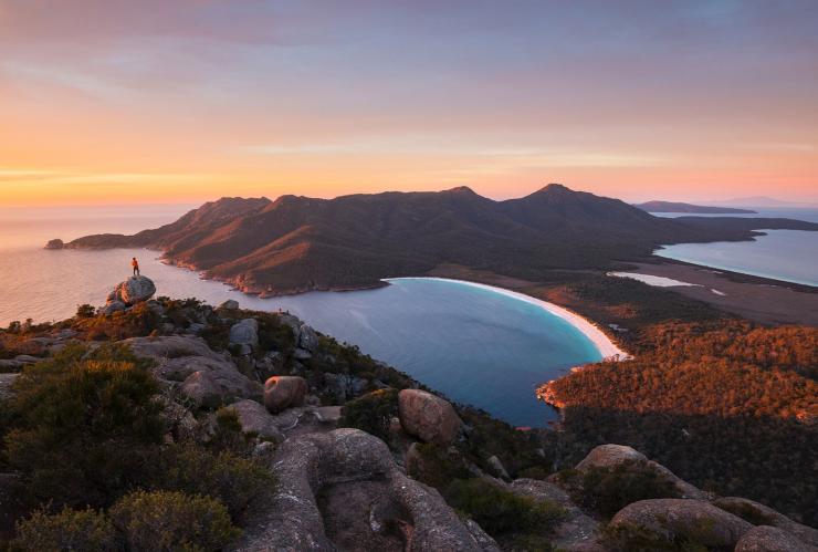 Wineglass Bay, Mt.Amos, Tasmania © Tourism Australia