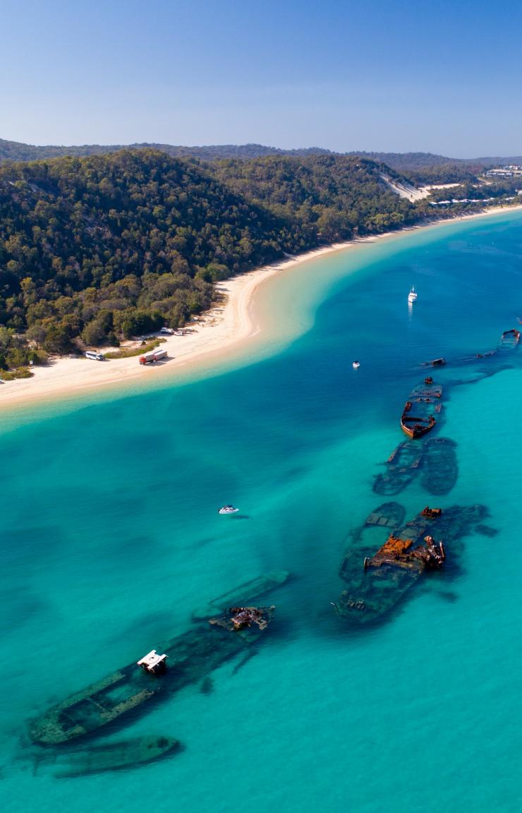 Tangalooma Wrecks, Moreton Island, QLD © Tourism Australia