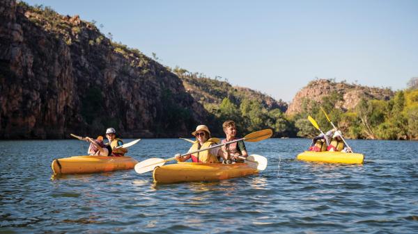 Katherine Gorge, Nitmiluk National Park, NT © Tourism NT