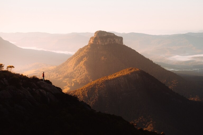 Mt Barney Summit, Scenic Rim, QLD © Tourism and Events Queensland