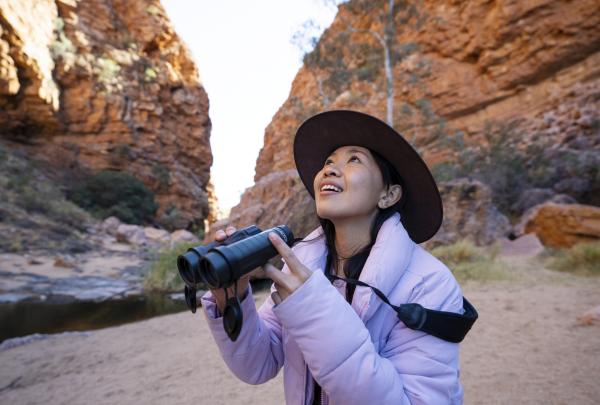 Emu Run Experience, West MacDonnell Ranges, Northern Territory © Tourism Australia