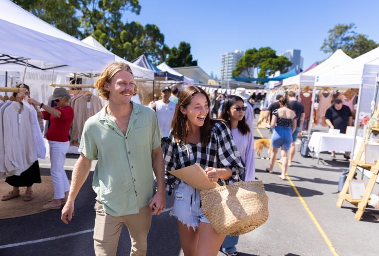 The Village Markets, Gold Coast, Queensland © Tourism and Events Queensland