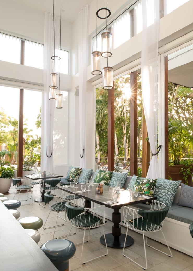 Interno del Garden Kitchen and Bar sulla Gold Coast © Destination Gold Coast