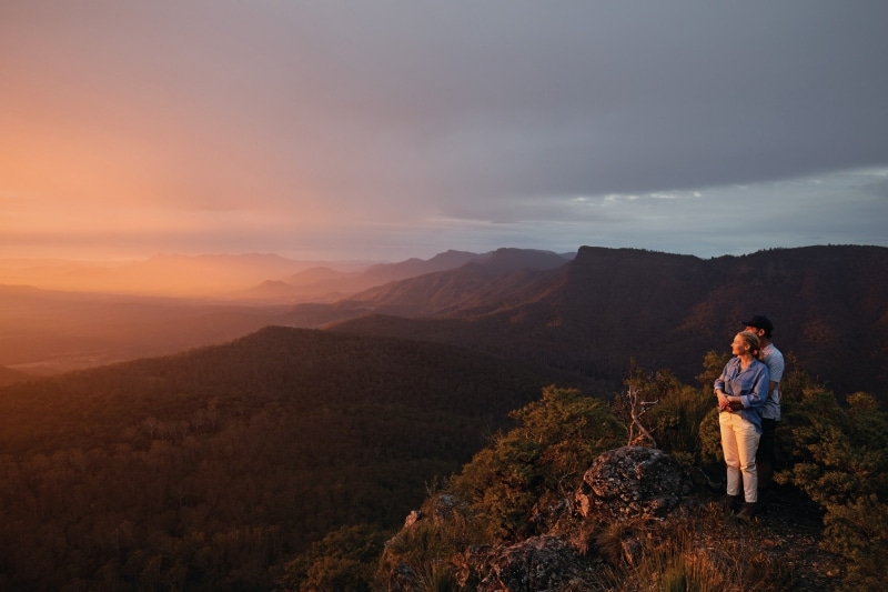 Spicers Peak, Scenic Rim, Queensland © Tourism and Events Queensland