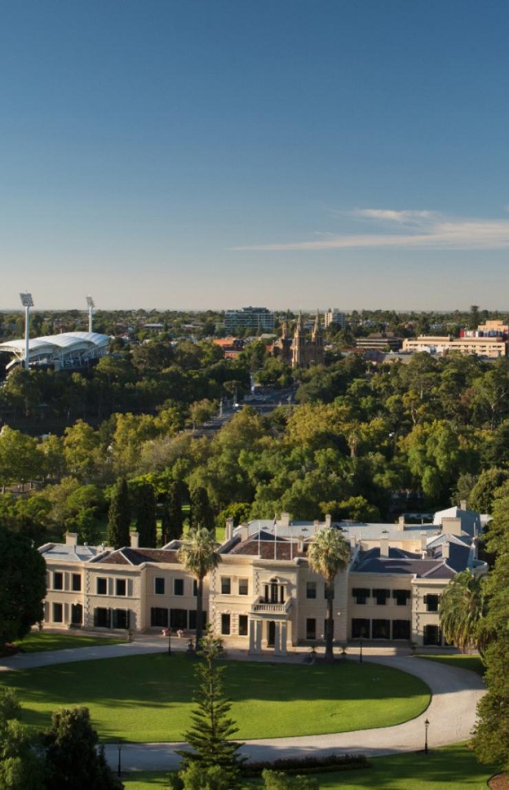 Vista aerea di Adelaide © SATC / Adam Bruzzone