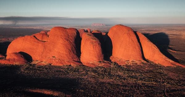 Tramonto a Kata Tjuta, NT © Tourism NT/Jason Charles Hill 2018
