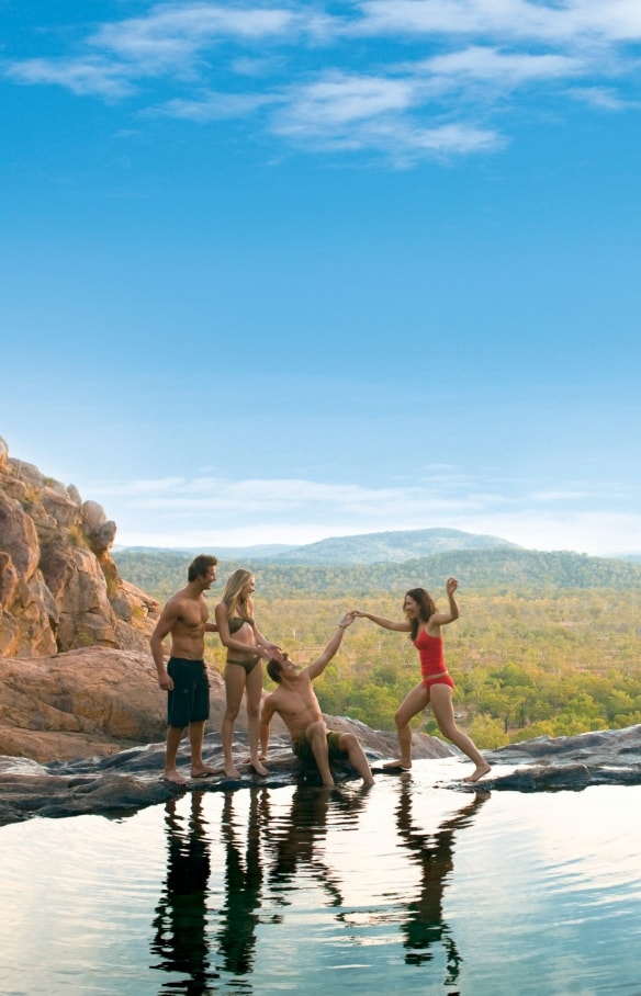 Gunlom Falls, Kakadu National Park, Northern Territory © Tourism NT