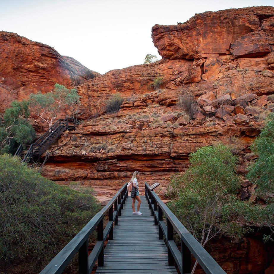 Kings Canyon Rim Walk, Kings Canyon, Northern Territory © Tourism Australia