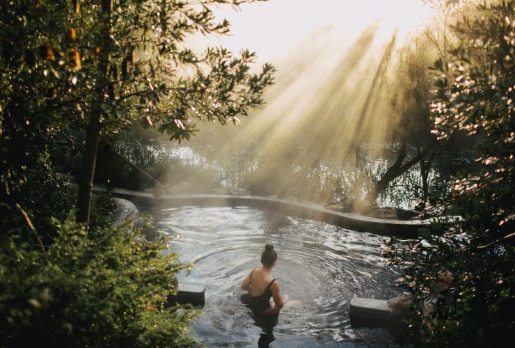 Bath House - Lakeside Pool, Peninsula Hot Springs, Mornington Peninsula, Victoria © Peninsula Hot Springs