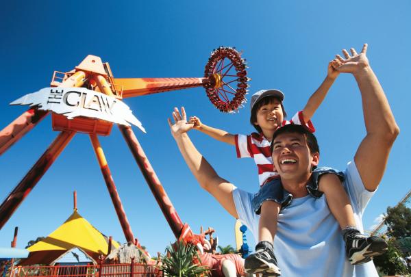 Dreamworld, Gold Coast, Queensland © Tourism and Events Queensland