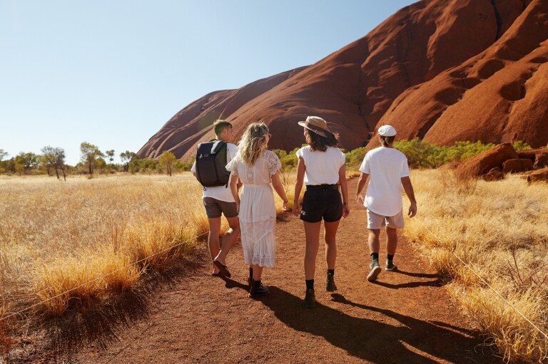 Uluru, Uluru-Kata Tjuta National Park, Northern Territory © Tourism NT/Matt Cherubino