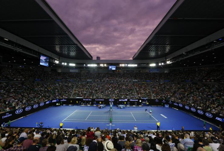 ビクトリア州、メルボルン、ロッド・レーバー・アリーナ、全豪オープンテニス © Getty Images