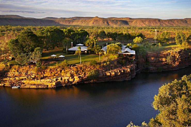 西オーストラリア州、カナナラ、チェンバレン川、エル・クエストロ・ホームステッド © Tourism Western Australia