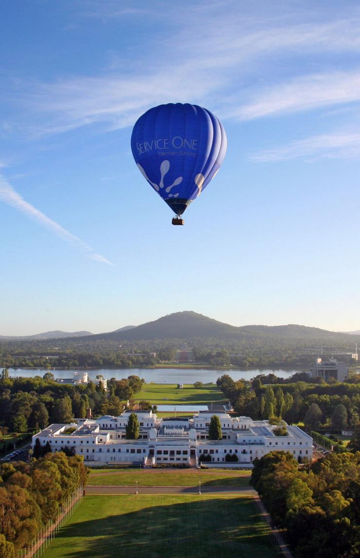 オーストラリア首都特別地域、キャンベラ © Tourism Australia
