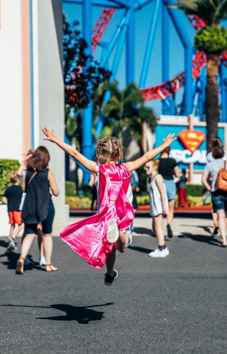 クイーンズランド州、ゴールド・コースト、ワーナー・ブラザーズ・ムービー・ワールド © Destination Gold Coast