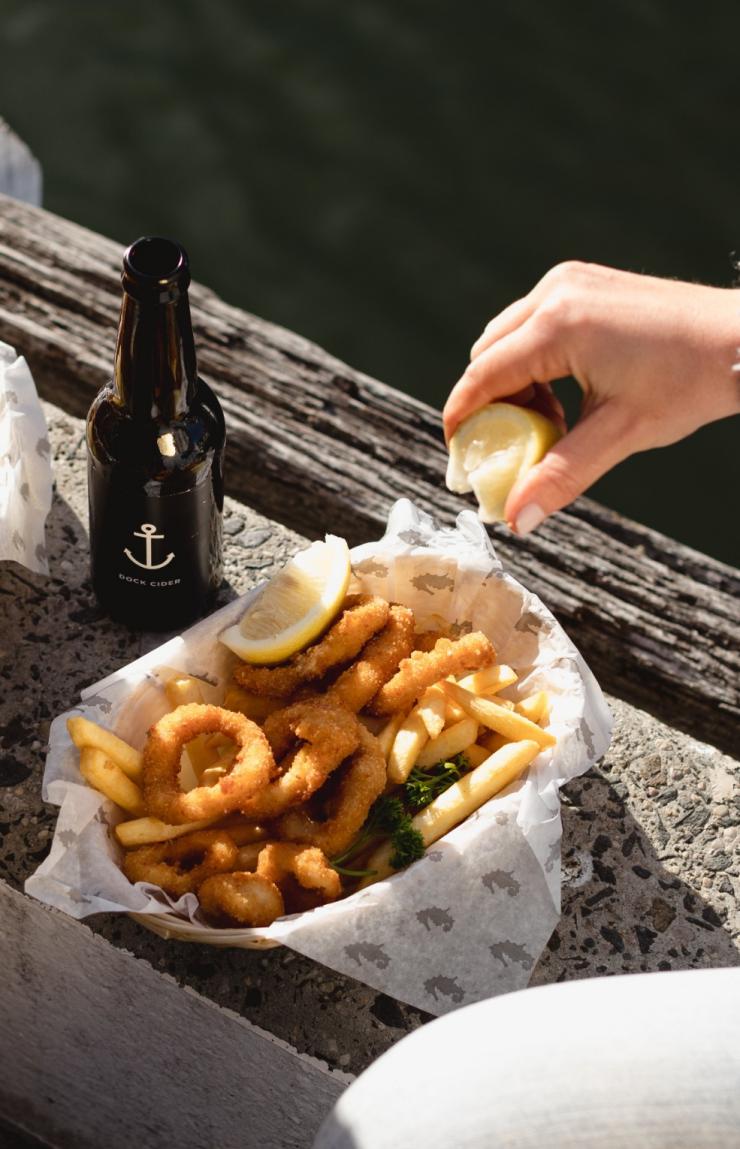 タスマニア州、ホバート、ミュアズ・ローワー・デッキ © Sam Shelley