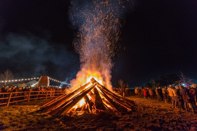 タスマニア州、ヒューオン・バレー、ヒューオン・バレー・ミッドウィンター・フェスティバル © Mia Glastonbury