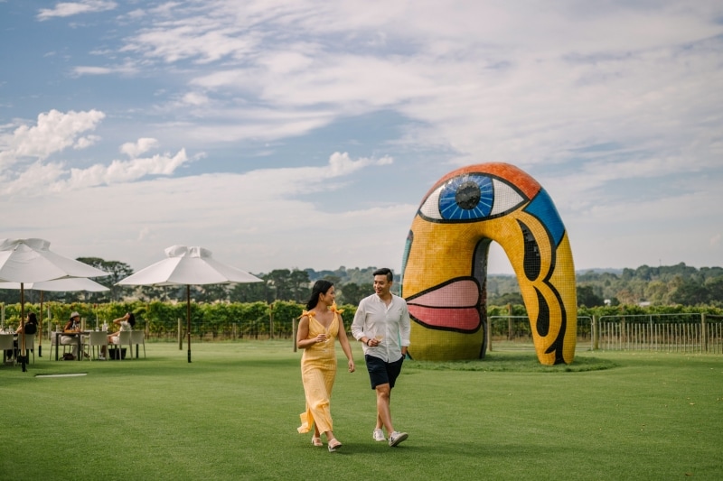 ビクトリア州、モーニントン半島、ポイント・レオ・エステート © Visit Victoria