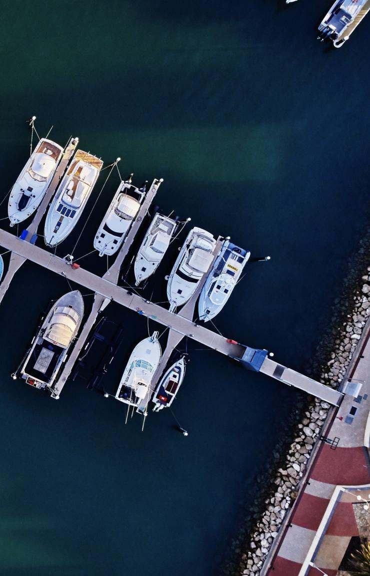 西オーストラリア州、ジェラルトン、バタビア・コースト・マリーナ（Batavia Coast Marina）© Tourism Western Australia