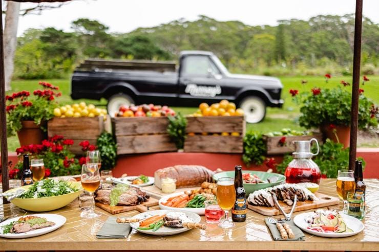 ニュー・サウス・ウェールズ州、ポート・スティーブンス、マレーズ・ブリューイング・カンパニー © Little Mary Media ニュー・サウス・ウェールズ州、ポート・スティーブンス、マレーズ・ブリューイング・カンパニー © Little Mary Media