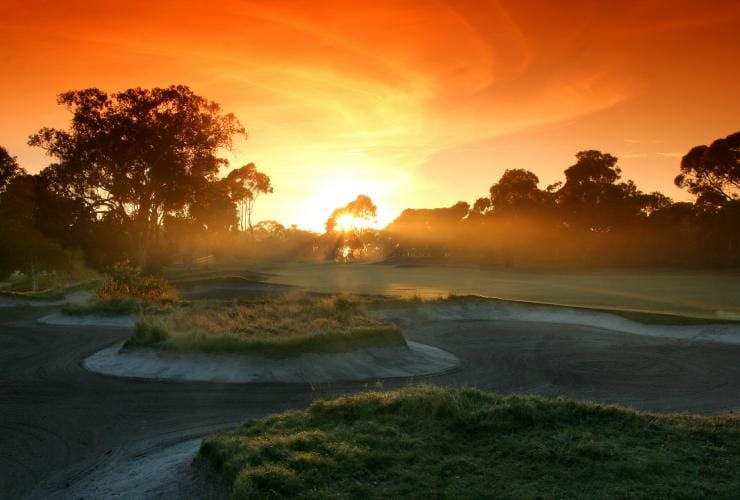 ビクトリア州、メルボルン、ウッドランド・ゴルフ・クラブ © Woodlands Golf Club