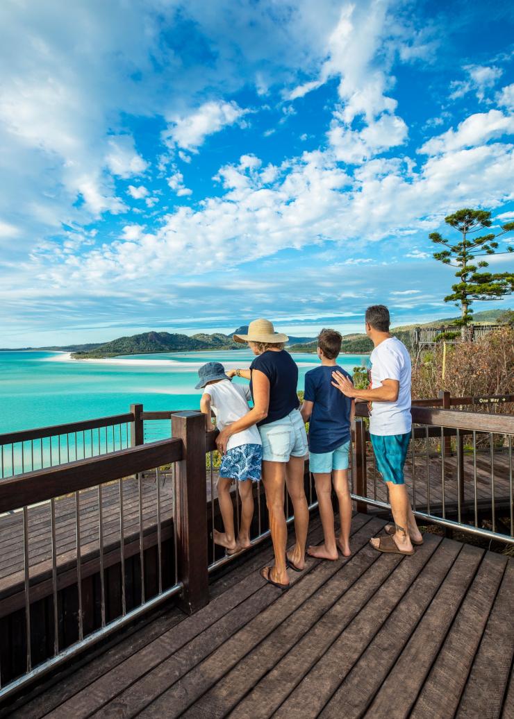 クイーンズランド州、ウィットサンデー諸島、ヒル・インレット © Tourism and Events Queensland